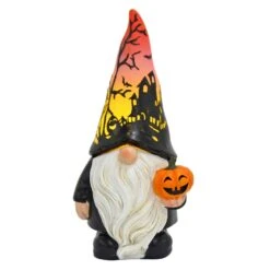 Light Up Halloween Gnome With Pumpkin Figure Decoration 20cm 8 Light Up Halloween Gnome With Pumpkin Figure Decoration 20cm -Halloween Costumes Store XS7411 1 opt