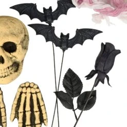 23pc Tombstone Set Halloween Party Graveyard Decorations -Halloween Costumes Store XS7431 3