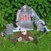 23pc Tombstone Set Halloween Party Graveyard Decorations -Halloween Costumes Store XS7431 LS 1 opt