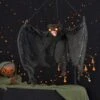 Light Up Black Bat Halloween Decoration Red Eyes 73cm 2 Light Up Black Bat Halloween Decoration Red Eyes 73cm -Halloween Costumes Store XS7434 LS 1 opt