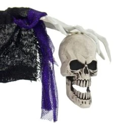 4ft Hanging Witch Light Up Eyes Sounds Halloween Decoration 13 4ft Hanging Witch Light Up Eyes Sounds Halloween Decoration -Halloween Costumes Store XS7458 5 opt