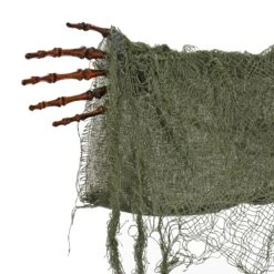 6ft Scary Hanging Pumpkin Green LED Eyes Sounds Decoration Prop -Halloween Costumes Store XS7461 3 opt