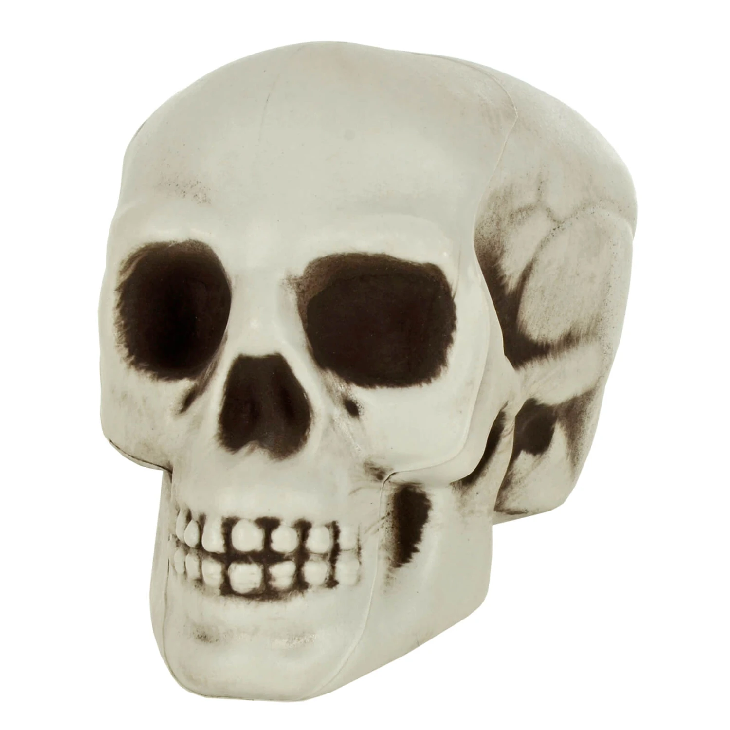 Pack Of 6 Skulls 10cm Plastic Set Halloween Party Decoration 5 Pack Of 6 Skulls 10cm Plastic Set Halloween Party Decoration - Image 3