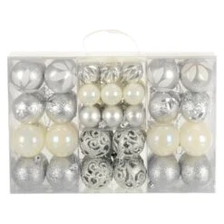 67pc Christmas Tree Baubles Set Mixed Size Design Decorations -Halloween Costumes Store XS7479 1 opt