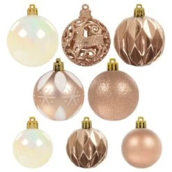 67pc Christmas Tree Baubles Set Mixed Size Design Decorations -Halloween Costumes Store XS7480 1a opt