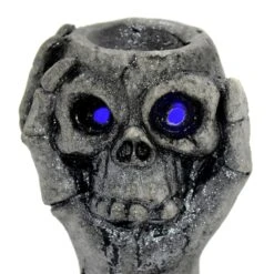 Light Up Skull Hand Candy Holder Halloween Decoration Grey 29cm 11 Light Up Skull Hand Candy Holder Halloween Decoration Grey 29cm -Halloween Costumes Store XS7494 5 opt
