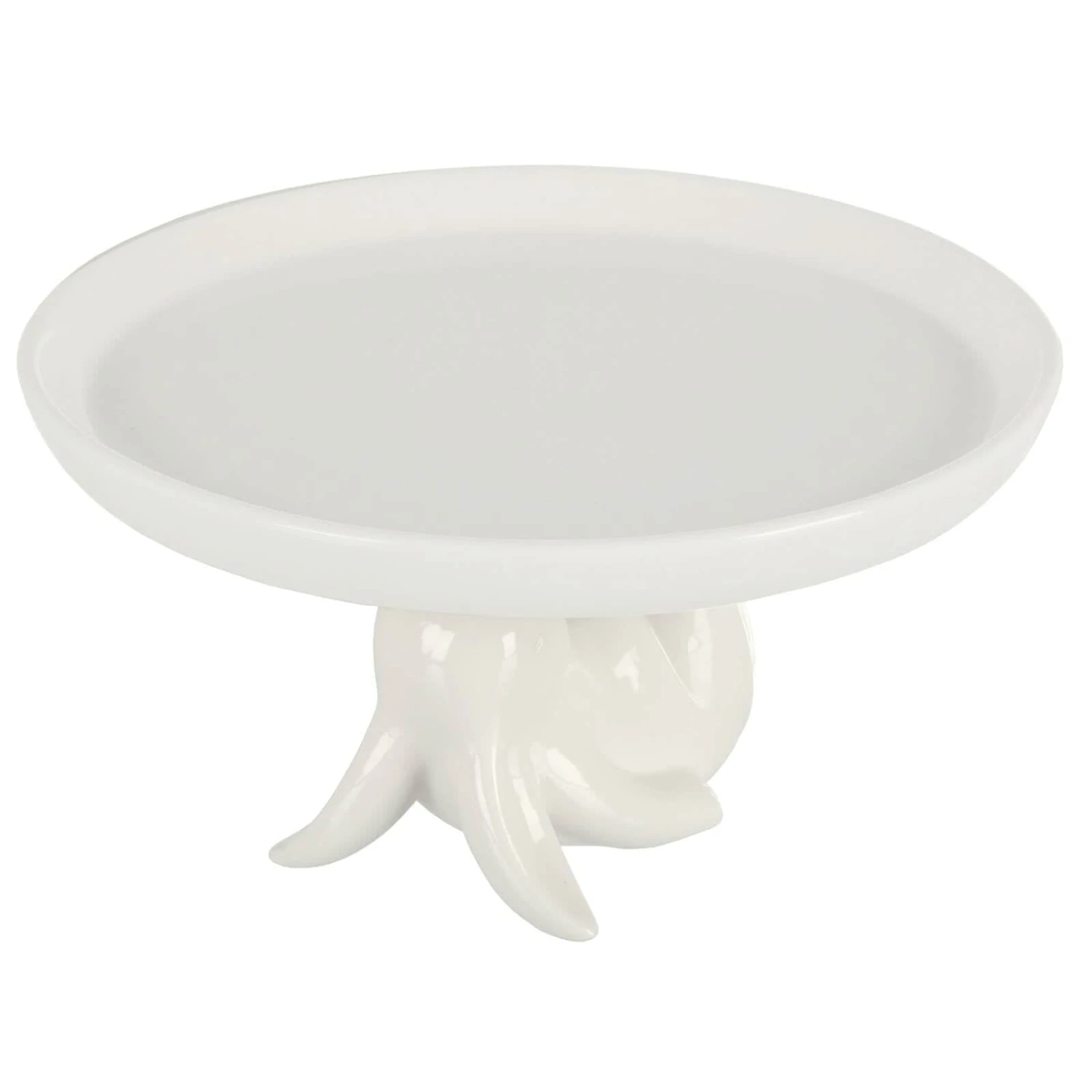 Easter Bunny Cupcake Stand Display Plate White Rabbit Porcelain 7 Easter Bunny Cupcake Stand Display Plate White Rabbit Porcelain - Image 5