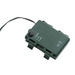 Christmas Wreath Pre-Lit Silver Gold Leaf Berries 60cm (2ft) -Halloween Costumes Store XS BatteryPack 1600 1 33903.1539340303.1100.1100