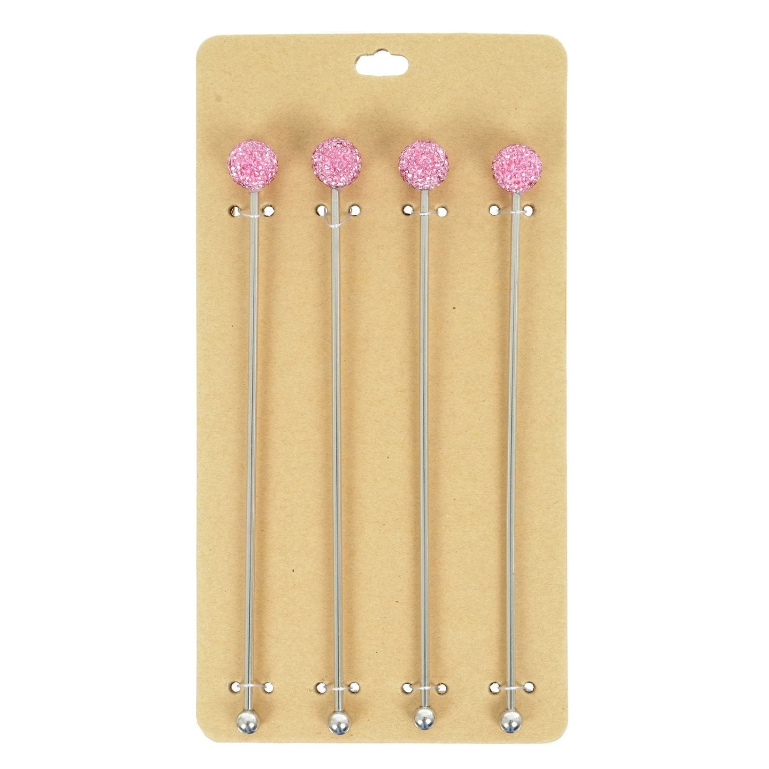 Set Of 4 Swizzle Sticks Cocktail Stirrers Stainless Steel 14 Set Of 4 Swizzle Sticks Cocktail Stirrers Stainless Steel - Image 12