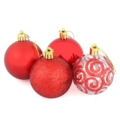 16 X 6cm Christmas Tree Baubles Swirl Matte Glitter Mirrored -Halloween Costumes Store e3665a1b f55c 4803 91ca 1eb51081f551