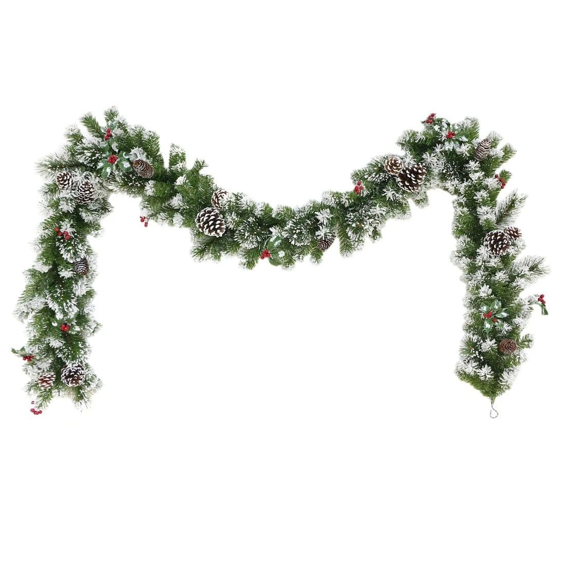 Luxury Decorated Christmas Indoor Garland 270cm (106") 5 Luxury Decorated Christmas Indoor Garland 270cm (106") - Image 3