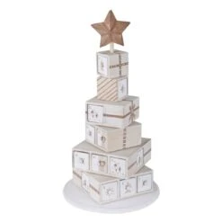 24 Drawer Christmas Wooden Advent Calendar Xmas Decoration -Halloween Costumes Store xs4504 1600 1 60583.1493711582.1100.1100