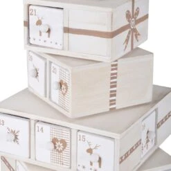 24 Drawer Christmas Wooden Advent Calendar Xmas Decoration -Halloween Costumes Store xs4504 1600 2 97038.1493711583.1100.1100