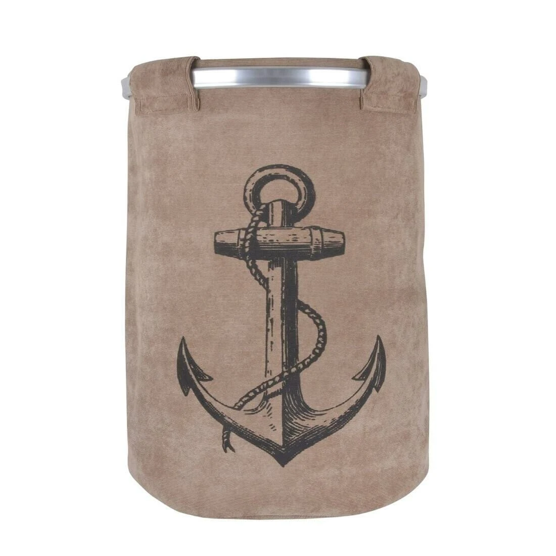 Anchor Large Foldable Pop Up Fabric Laundry Hamper Bag Washing Storage Basket 4 Anchor Large Foldable Pop Up Fabric Laundry Hamper Bag Washing Storage Basket - Image 2