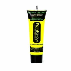 Glow In The Dark Face Body Paint 10ml Halloween Fancy Dress -Halloween Costumes Store yellow 24265.1555074247.1100.1100